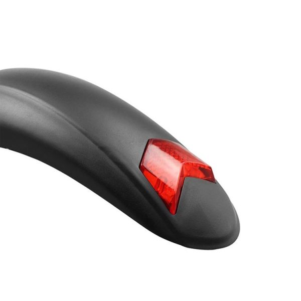 AIMITE For 10 Inch KUGOO M4 Electric Scooter Rear Fender Accessories With Tail Light (Black) - Image 6