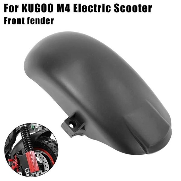 AIMITE For 10 inch KUGOO M4 Electric Scooter Front Fender Water Baffle (Black) - Image 6