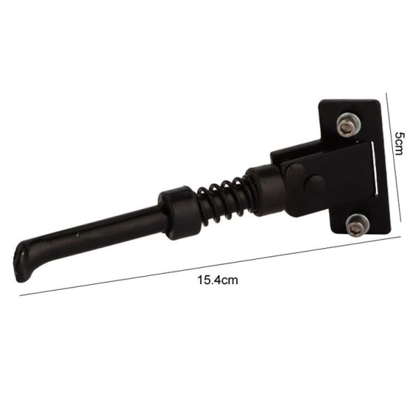 AIMITE For KUGOO M2 Electric Scooter Foot Support Bracket Metal Parking Kickstand (Black) - Image 4