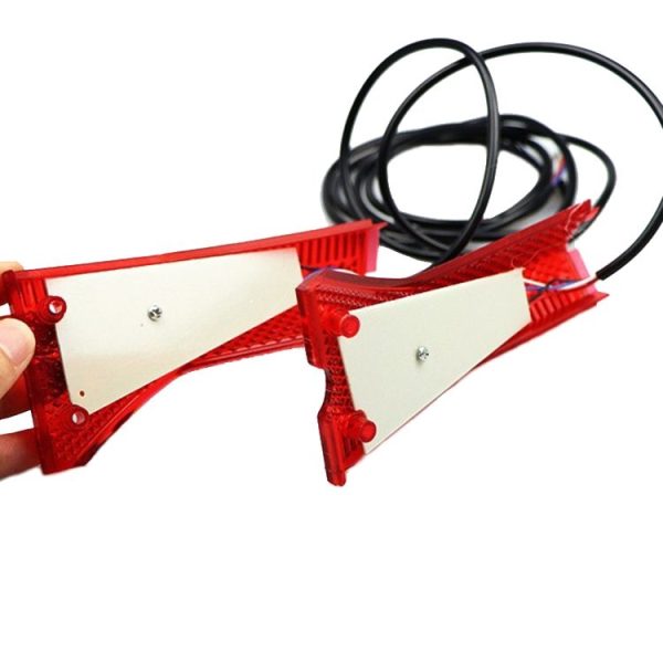 KUGOO M4 AIMITE 1pair Electric Scooter Left and Right Turn Warning Lights (Red) - Image 3