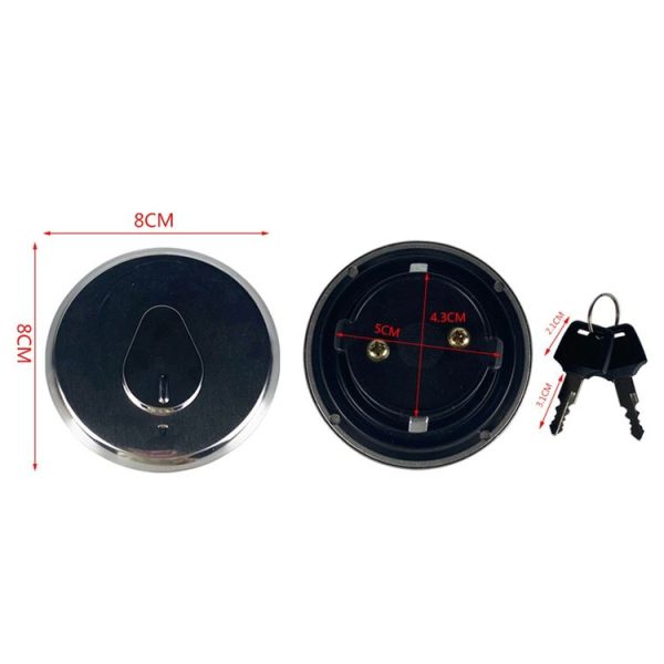 Suzuki GN250 / GN125H Motorcycle Fuel Tank Cap - Image 3