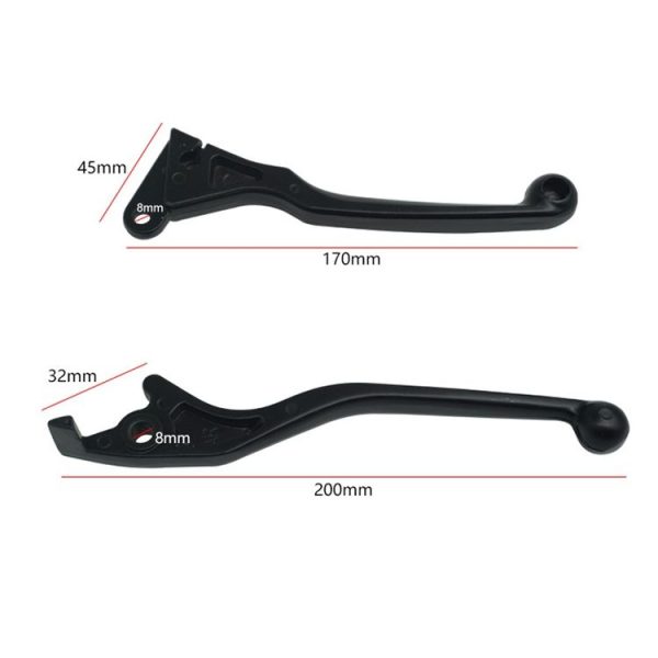 Honda CBF125 2009-2015 Aluminum Alloy Front Brake Clutch Handle Lever - Image 2