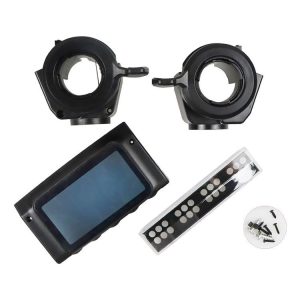 AIMITE For 8 inch KUGOO Electric Scooter Throttle Handle / Steering Handle / Display Screen Light Cover Set