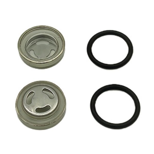 2pairs Motorcycle Electric Vnehicle Disc Brake Upper Pump Oil Mirror (12mm) - Image 2