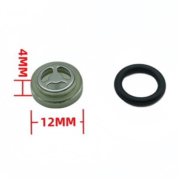 2pairs Motorcycle Electric Vnehicle Disc Brake Upper Pump Oil Mirror (12mm) - Image 3