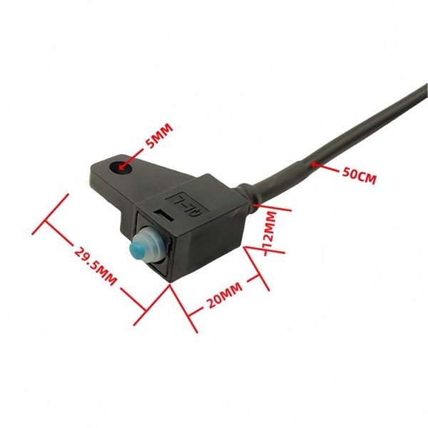 Motorcycle Electric Vehicle Brake Power-Off Switch Scooter Front Rear Disc Brake Switch With Wire (Left) - Image 3
