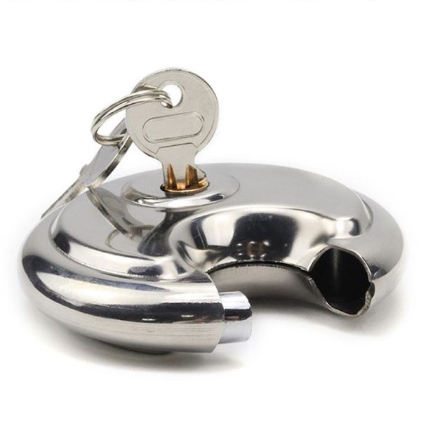 60mm Household Anti-Theft Rust-Proof And Waterproof Pure Copper Core Round Padlock - Image 2