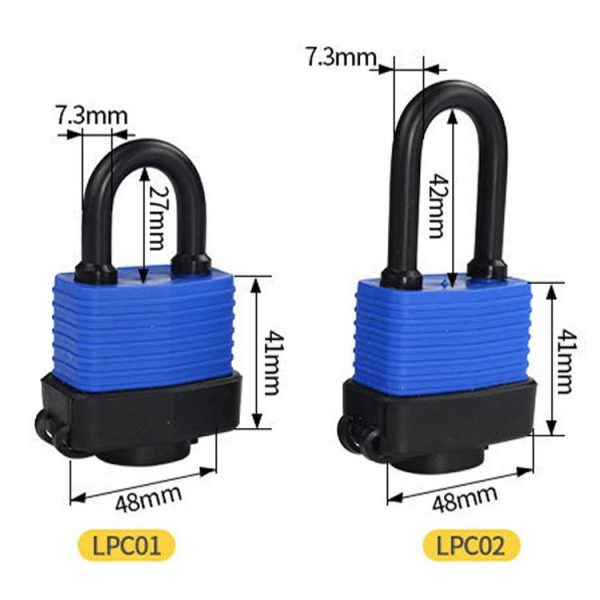 Industrial Safety Dustproof and Anti-theft Padlock Waterproof Insulation Lock, Spec: KD-LPC01 - Image 3