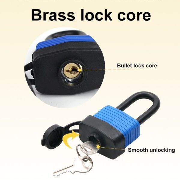 Industrial Safety Dustproof and Anti-theft Padlock Waterproof Insulation Lock, Spec: KD-LPC01 - Image 6