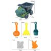 Children Dinosaur Engineering Car Shovel Beach Toys Set Baby Outdoor Water Dredging Tool, Color: 8295-67 (Dark Green) - Image 2