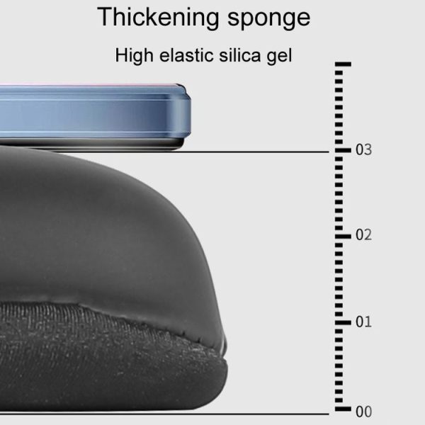 ESLNF Mountain Bike Saddle Cover Cycling Shock Absorbing Saddle Gear, Style: Round Logo - Image 6
