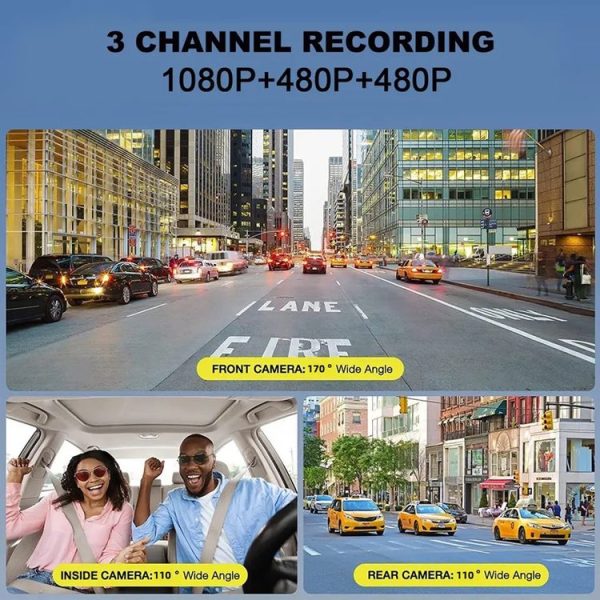 High-Definition Night Vision Driving Recorder, Model: Dual Recording No WIFI - Image 6