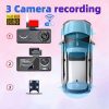 High-Definition Night Vision Driving Recorder, Model: Dual Recording No WIFI - Image 9