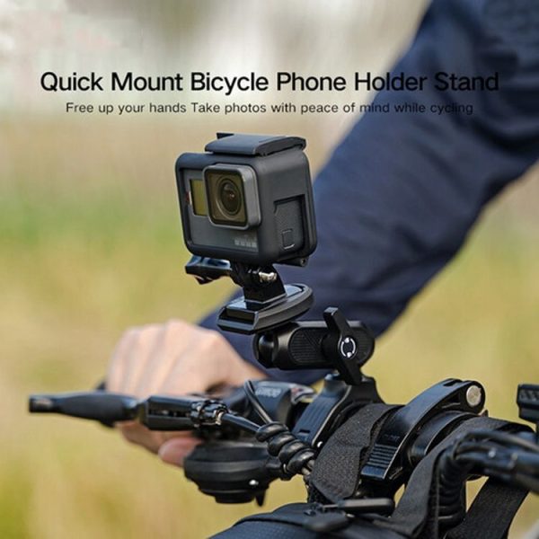 XILETU Sports Camera Mobile Phone Quick Release Motorcycle Bicycle Bracket - Image 2