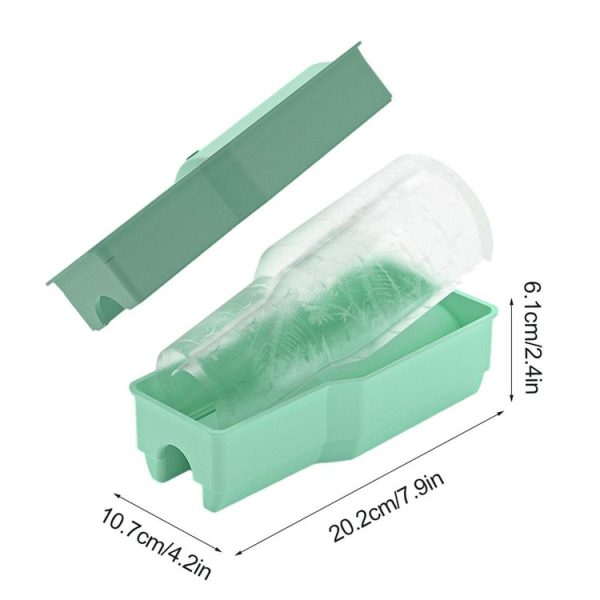 Stanley Cup Integrated Ice Lattice Mold Silicone Ice Maker Case (Green) - Image 3