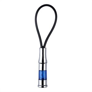 Human Body Static Eliminator Car Keychain (Blue)