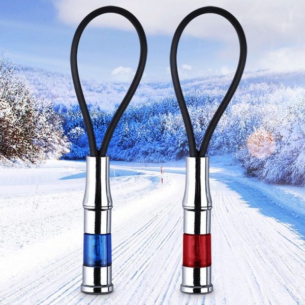 Human Body Static Eliminator Car Keychain (Blue) - Image 2