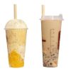 100pcs / Pack 6x197mm Disposable Paper Straws Biodegradable Party Drinking Straws Dessert Table Decoration Prop, Color: White - Image 2