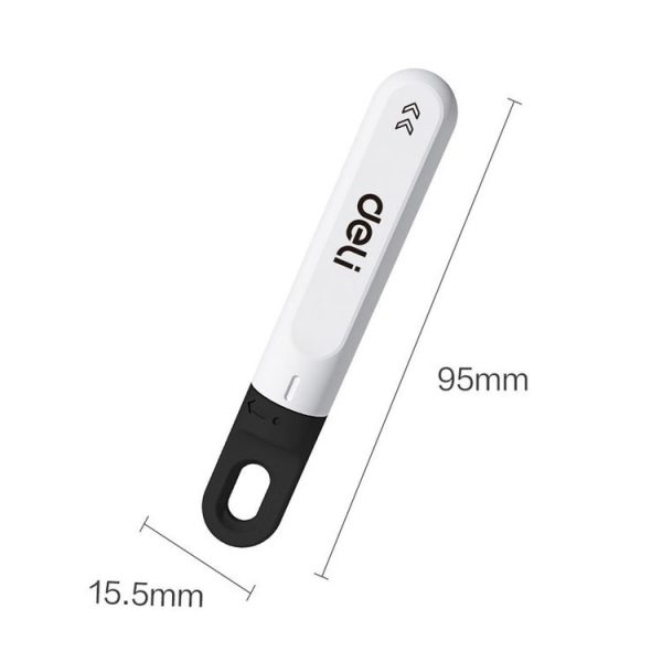 Deli DL412 Mini Small Art Knife Courier Portable Box Opener (White) - Image 8