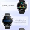 F200 Smart Health Watch ECG Electrocardiogram Blood Sugar Monitoring 1.55 Inch Round Screen, Color: Black Silicone - Image 11