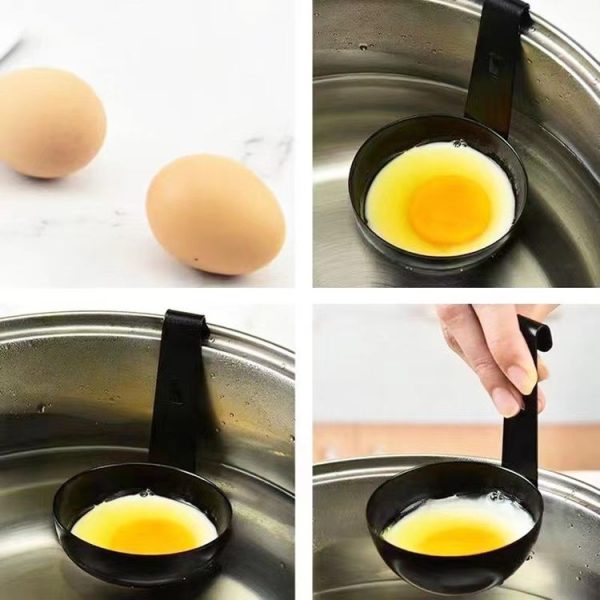 Hanging Ear Poached Egg Mould Quick Steam Spa Loose Egg Tool - Image 6