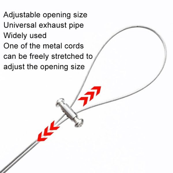 Car Static Removal Mop Strap Anti-static Exhaust Grounding Strip (Universal Small Car Shape) - Image 6