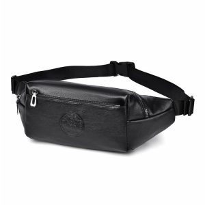 WEIXIER Y9579 Men Large Capacity Sports Waist Pack Multifunctional Waterproof Cell Phone Bag (Black)