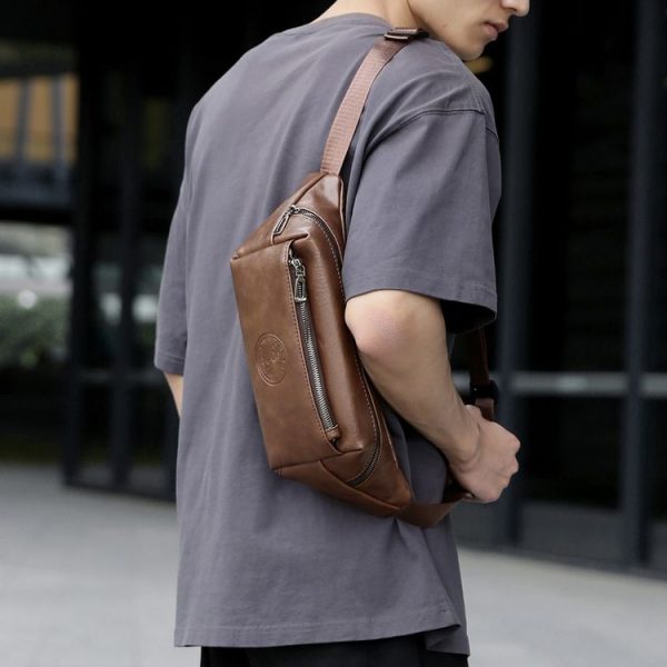 WEIXIER Y9579 Men Large Capacity Sports Waist Pack Multifunctional Waterproof Cell Phone Bag (Black) - Image 10