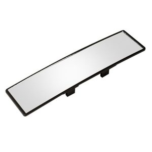 Car Rearview Mirror Snap-on HD Anti-fog Anti-dazzle Wide Angle Curved Mirror, Size: 28.5x7cm