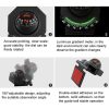 2 In 1 Car Compass With Slope Gauge Foldable High Precision Guide Ball (English Version) - Image 4
