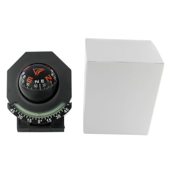 2 In 1 Car Compass With Slope Gauge Foldable High Precision Guide Ball (English Version) - Image 6