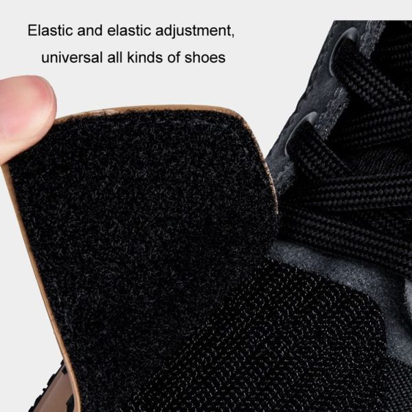 SULAITE Motorcycle Anti-Slip Riding Gear Cover Anti-Scratch Wear-Resistant Shoe Cover (Gray) - Image 6