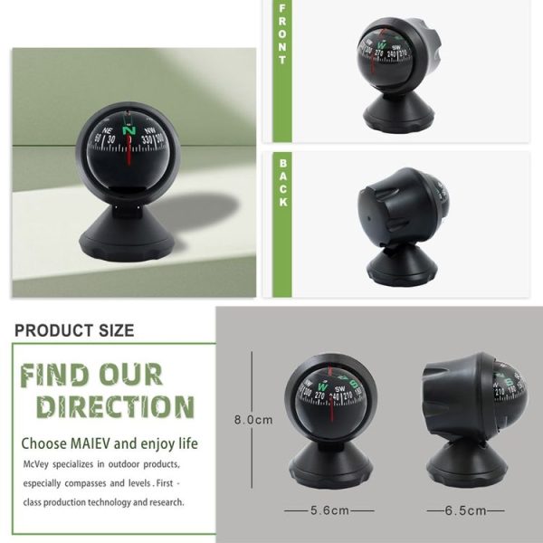Outdoor Guide Ball Car Interior Ornament Guide Ball (English Version) - Image 3