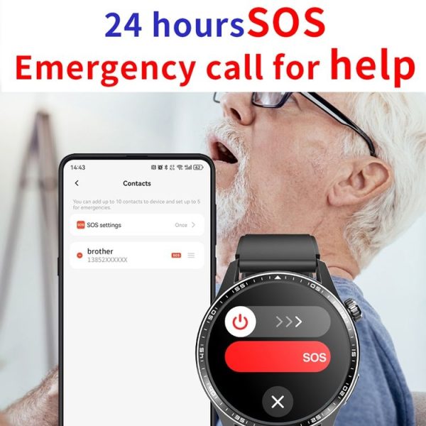 F400 1.55 Inch Screen Smart Watch Support ECG / Blood Oxygen / Blood Sugar / 150+ Sports Mode, Color: Black Silicone - Image 9