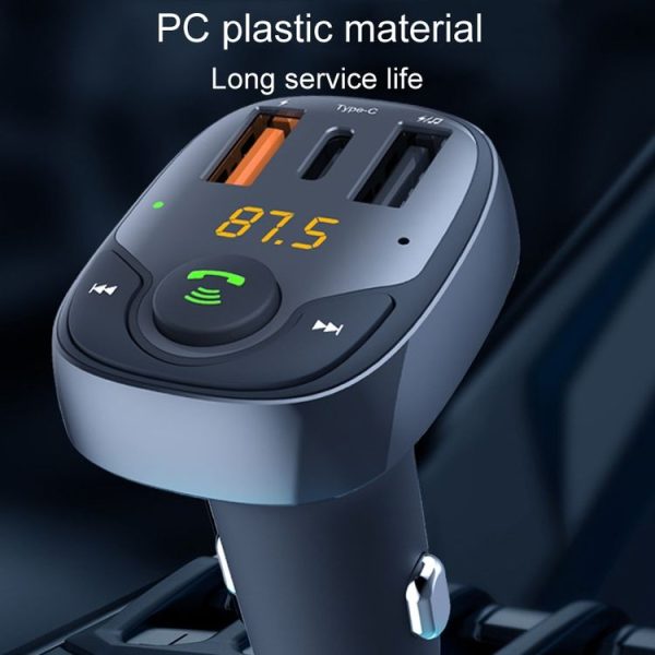 36W Car Bluetooth MP3 Player FM Transmitter Multifunctional Car Charger, Model: S-15PD - Image 7