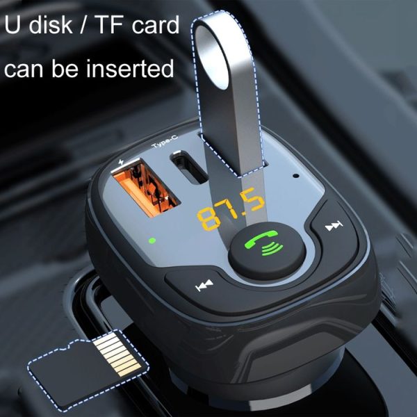 36W Car Bluetooth MP3 Player FM Transmitter Multifunctional Car Charger, Model: S-15PD - Image 8