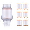 Household Washing Machine Electrical Water Heater Water Purification Filter With 6 Cartridges, Style: Faucet Filter