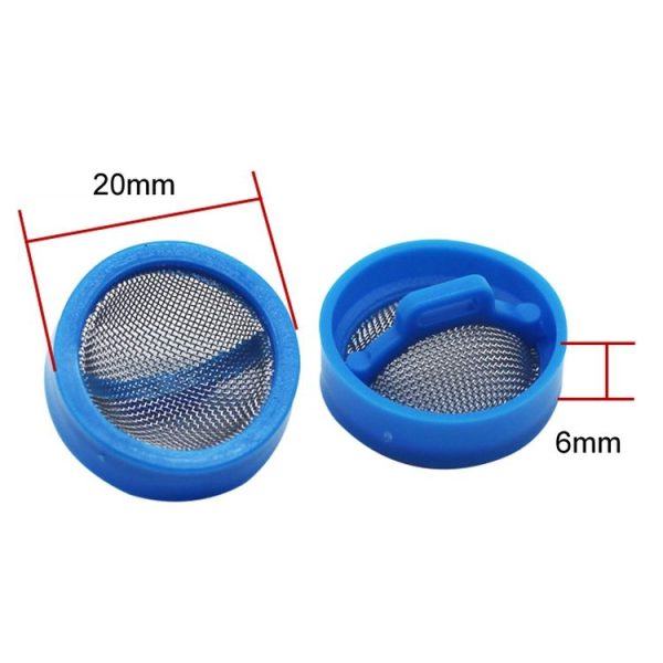 2pcs Universal Automatic Washing Machine Water Inlet Valve Port Stainless Steel Filter - Image 3