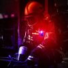 Mini Type-C Rechargeable Outdoor Keychain Light Flashlight (Lamp Head Rotatable Black) - Image 15