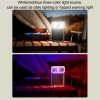 Mini Type-C Rechargeable Outdoor Keychain Light Flashlight (Lamp Head Rotatable Black) - Image 7