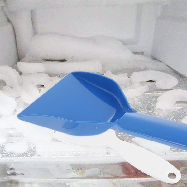 Home Refrigerator Ice Remover Kitchen Cleaning Spatula Tool, Style: White Medium - Image 5