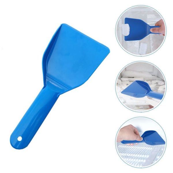 Home Refrigerator Ice Remover Kitchen Cleaning Spatula Tool, Style: White Medium - Image 6