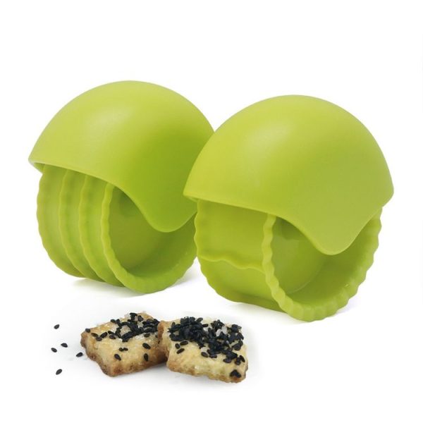 Kitchen Pasta Cutter Round Pizza Crimping Wheel Plastic Pasta Cutter (Cutting Strip) - Image 2