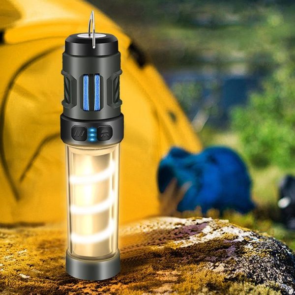 3 In 1 LED Mosquito Repellent Camping Light Magnetic Outdoor Tent Light (AH06) - Image 10