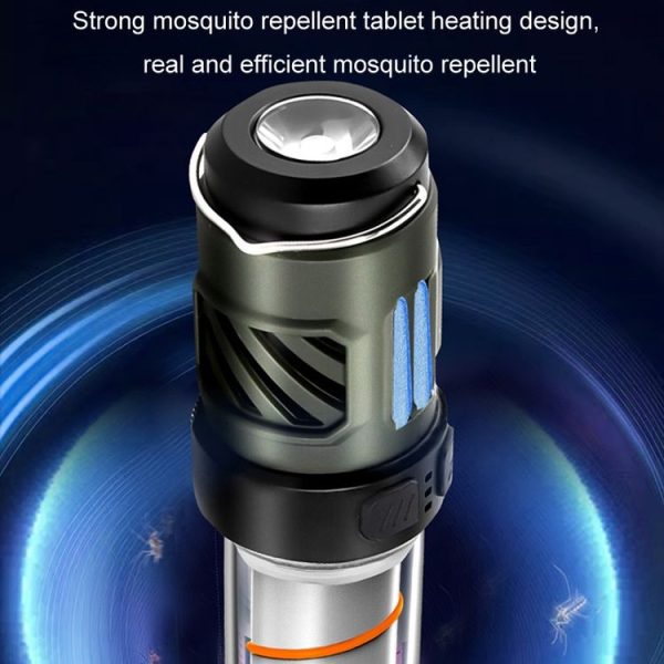 3 In 1 LED Mosquito Repellent Camping Light Magnetic Outdoor Tent Light (AH06) - Image 4