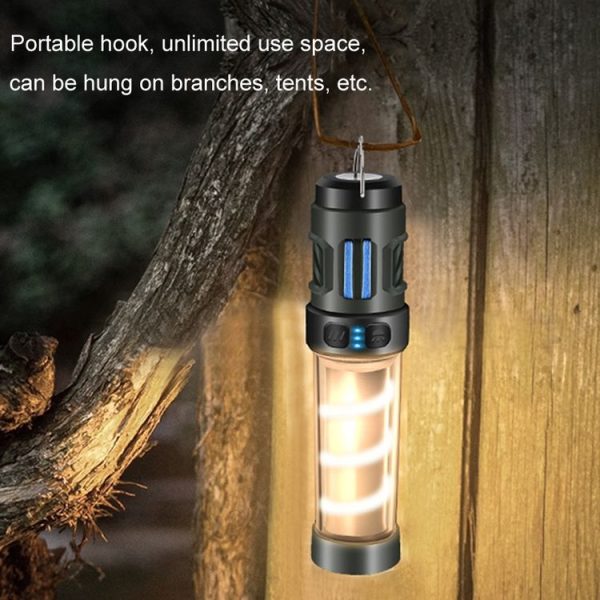 3 In 1 LED Mosquito Repellent Camping Light Magnetic Outdoor Tent Light (AH06) - Image 6