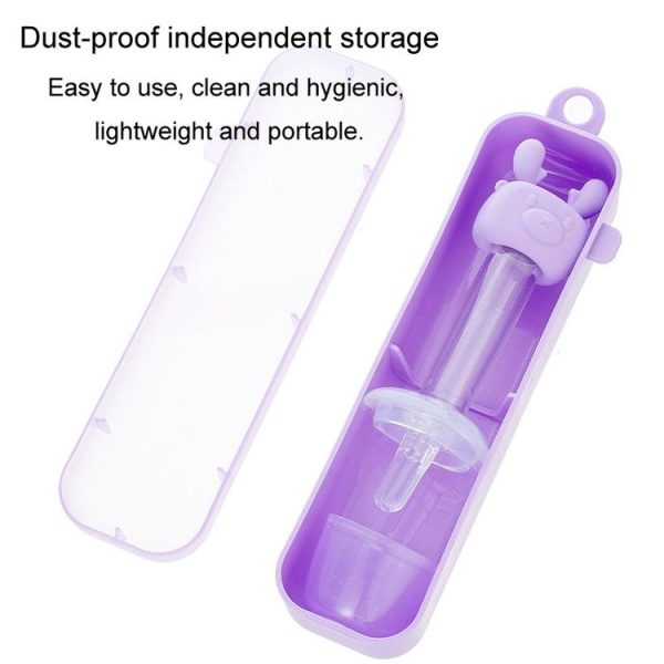 Children Cartoon Medicine Feeder Portable Dropper Baby Water And Liquid Feeder (Pink) - Image 5