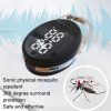 Ultrasonic Mosquito Repeller Imitation Sonic Anti-Mosquito Outdoor Electronic Mosquito Repeller (Black) - Image 6