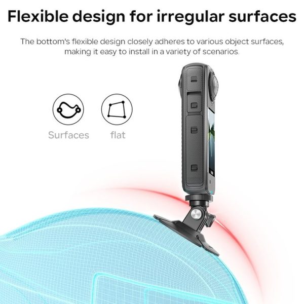 AMagisn Flexible Adhesive Mount for DJI / GoPro / Insta360 and Other Action Cameras - Image 3