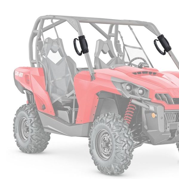 UTV Beach Bike Conversion Car Handle Rope Polaris RZR Non-Slip Handrail (Black) - Image 7